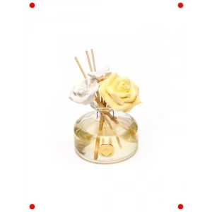 Vanilya Sandal Seramik Çiçekli Oda Kokusu (150 ml)