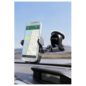 Vantuzlu Araç Telefon Tutucu, 360° Ayarlanabilir