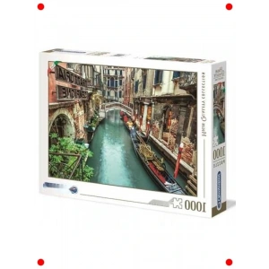 Venedik Kanalı Temalı 1000 Parça Yetişkin Yapbozu