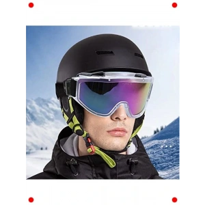 Ventilli Kar ve Kayak Gözlüğü - Gökkuşağı Lensli