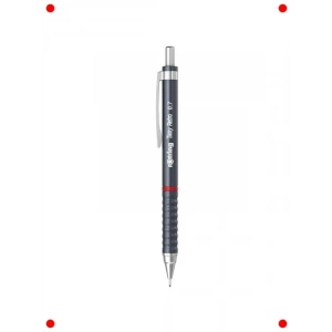 Versatil Kalem, Metalik Gri, 0.7 mm