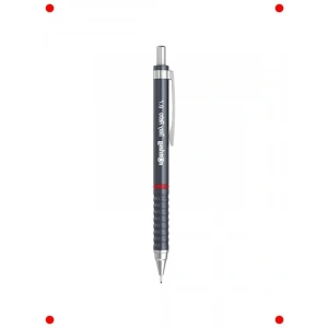 Versatil Kalem, Metalik Gri, 0.7 mm