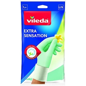 Vileda Extra Sensation Eldiven,%100 Doğal Lateks, M