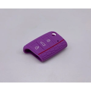 Volkswagen T-Roc Silikon Anahtar Kabı, Sustalı Anahtar Kılıfı