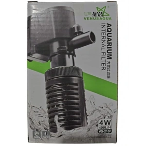 Vs-210F Akvaryum İç Filtresi - 400 Lt/h 4W Güç