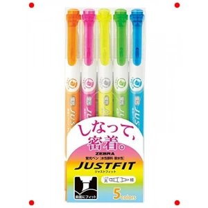 Vurgulayıcı Kalem Seti, 5li, Canlı Renkler