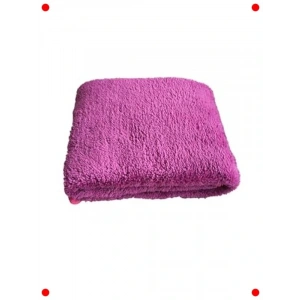 Welsoft Peluş Kedi Köpek Battaniyesi (Mor, Küçük)