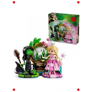 Wicked Elphaba ve Glinda Figürleri Yapım Seti (558 Parça)