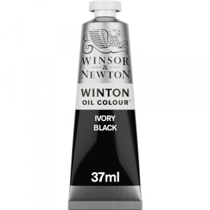 Winsor&Newton Winton Yağlı , 37ml, Ivory Black 331 (24)