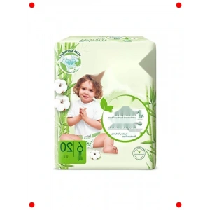 Xlarge 6 Beden Doğal Dokulu Bebek Bezi - 20 Adet