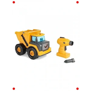 Yap-Oyna Çöp Kamyonu Oyuncağı - İnşa Et ve Oyna