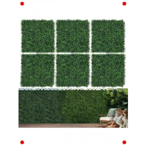 Yapay Çim Duvar Panelleri (12 Adet, 10x10)