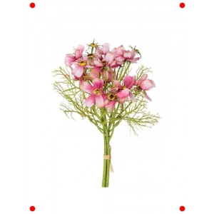 Yapay Papatya Çiçeği - Vişne Çürüğü, 35 cm