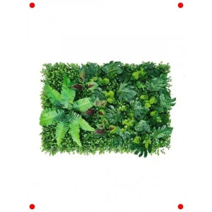 Yapay Yeşil Duvar Panelleri 40x60cm | Bahçe Çit Gizliliği