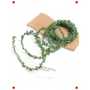 Yapay Yeşil Yaprak Sarmaşık Süs - 10 Metre