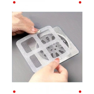 Yapışkanlı Gider Süzgeci 10x10 cm - Böcek, Saç Engelleyici