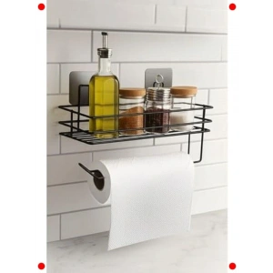 Yapışkanlı Raflı Kağıt Hk & Düzenleyici Siyah