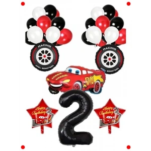 Yarış Arabalı Parti Balon Seti