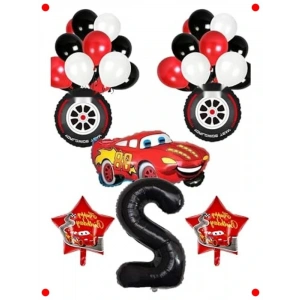 Yarış Arabalı Parti Balon Seti