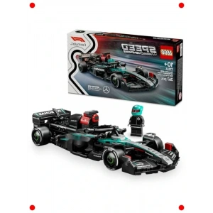 Yarış Arabası Modeli Yapım Seti - Sürücü Figürlü