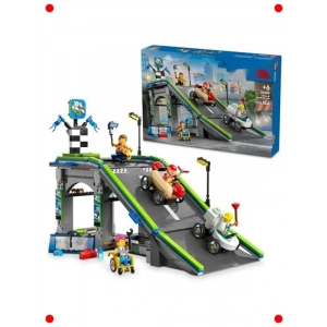 Yarış Arabası & Rampa Yapım Seti (436 Parça)