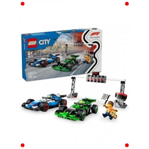 Yarış Arabası ve Sürücüleri Yapım Seti (313 Parça)