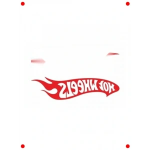 Yarış Temalı Çıkartma Seti 23x6 cm - 2 Adet