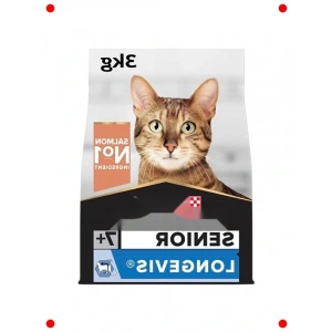 Yaşlı Kedi Somonlu Kuru Mama 3 kg