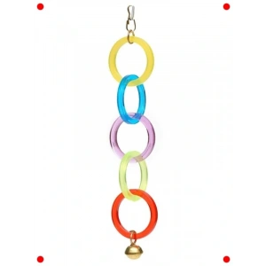 Yassı Olimpik Halka Kuş Oyuncağı