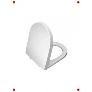 Yavaş Kapanır Duroplast Klozet Kapağı Beyaz