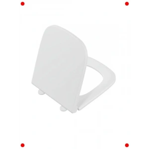 Yavaş Kapanır Klozet Kapağı - Beyaz