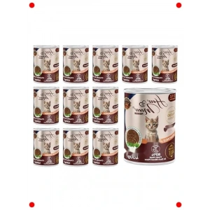 Yavru Kedi Somonlu Jöleli Konserve Mama 400 Gr x 12