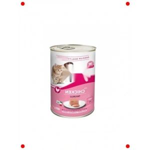 Yavru Kedi Yaş Mama Tavuklu (400g x 24 Paket)