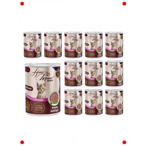 Yavru Kediler İçin Tavuklu Gurme Pate (12x400g)