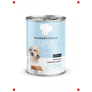 Yavru Köpek Ezme Mama Kuzu & Pirinç (400g x 12)