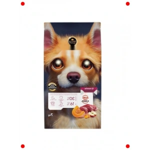 Yavru Köpekler İçin Kuzu Etli Kuru Mama 7 Kg