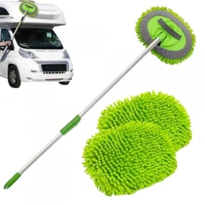 ® Yedek krofiber Bezli Oto Yıkama Mop Seti