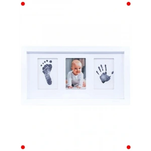 Yenidoğan  El/Ayak İzi Çerçevesi - Mürekkepsiz Kit