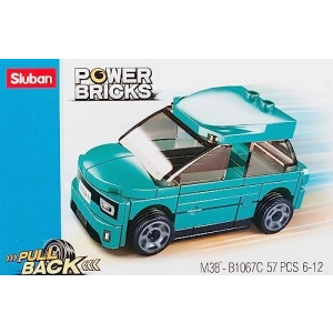 Yeşil Araba Yapım Seti, 57 Parça