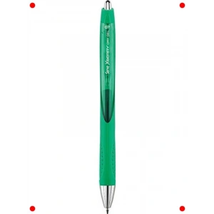 Yeşil Jel Kalem, 0.7mm Yuvarlak Uç