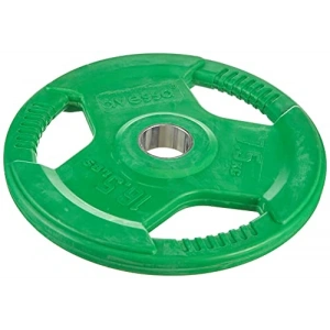 Yeşil Renkli 7.5 inç Olimpik Kauçuk Plaka