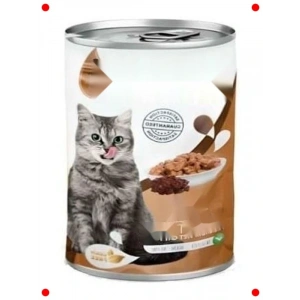 Yetişkin Kedi Ciğer Parça Etli Soslu Yaş Mama 400gx12