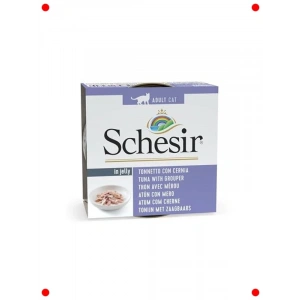 Yetişkin Kedi Konservesi | Ton Balığı ve Orfoz Jöleli 85g