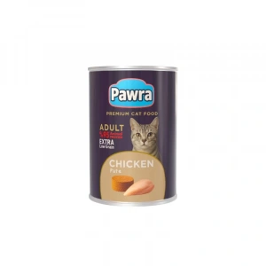 Yetişkin Kedi Tavuk Etli Pate, 400 Gr Konserve