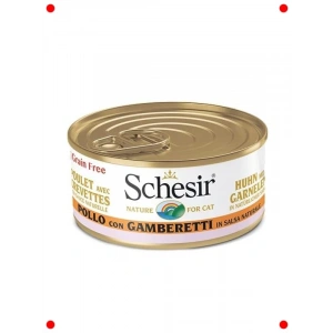 Yetişkin Kedi Tavuklu & Karidesli Konserve 70gr