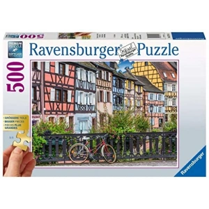Yetişkinler İçin 1000 Parça Colmar Puzzle, Detaylı Görsel