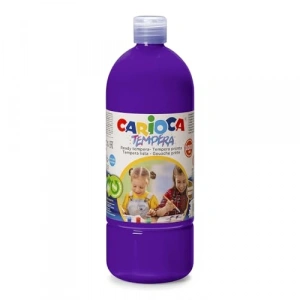 Yıkanabilir Carioca Tempera Sulu Mor 1000 ml ile Renkli Çizimler