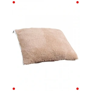 Yıkanabilir Fermuarlı Evcil Hayvan Yatağı - Kahve 35x40 cm