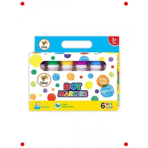 Yıkanabilir Nokta Boya Kalemi Seti 6lı