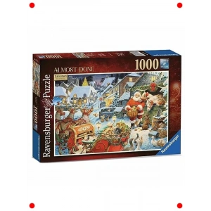 Yılbaşı Temalı 1000 Parça Yapboz - Tatil Atmosferi